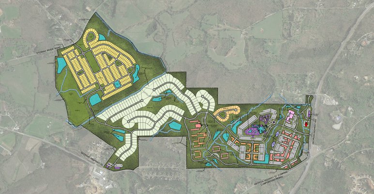 Etowah Village map