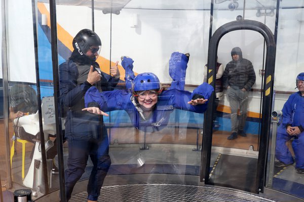 skydiving